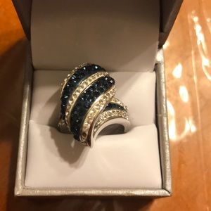 Beautiful Platinum over Bronze Ring